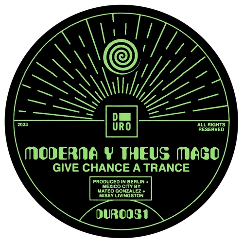 Theus Mago, Moderna - Give Chance A Trance [DURO051]